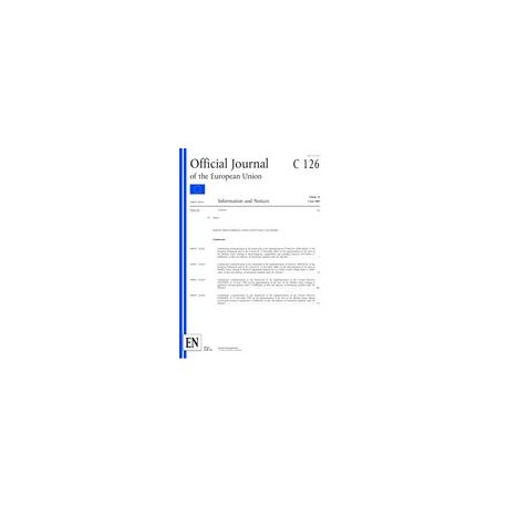 EEC 2009/C 126/EC
