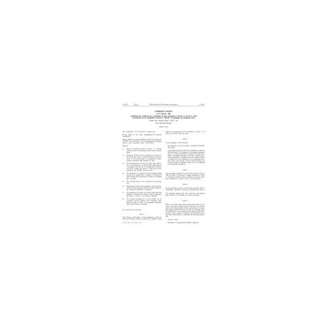 EEC 2001/171/EC