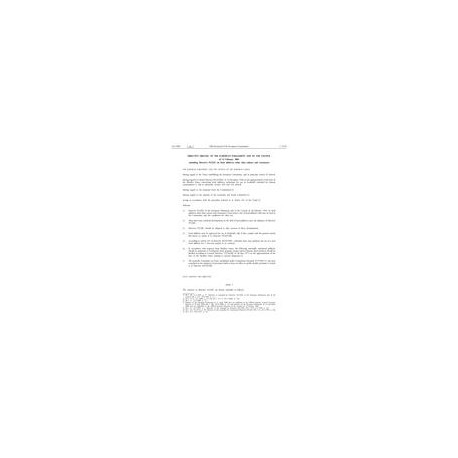 EEC 2001/5/EC