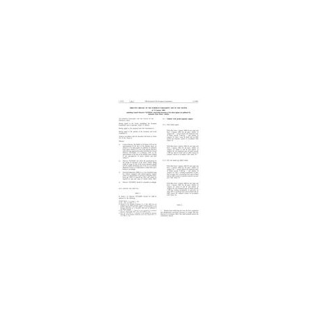 EEC 2001/1/EC