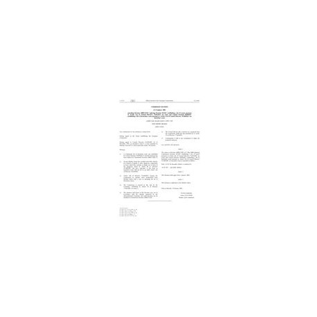 EEC 2001/119/EC
