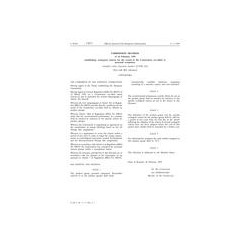 EEC 1999/205/EC