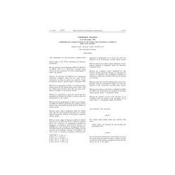 EEC 1999/10/EC