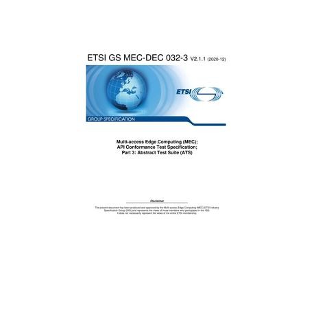 ETSI GS MEC-DEC 032-3
