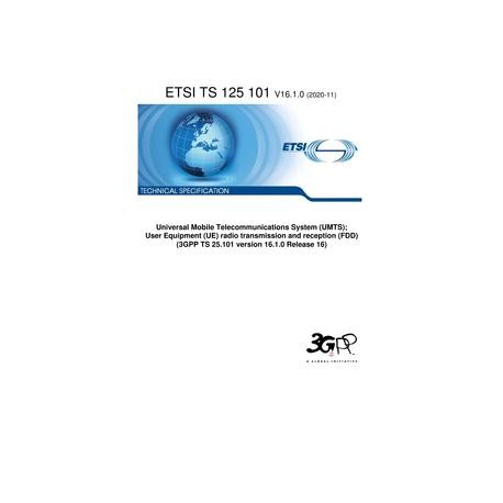 ETSI TS 125 101