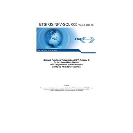 ETSI GS NFV-SOL 005