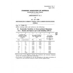 AS G7-1968 Amd 1:1971 [ Superseded ]