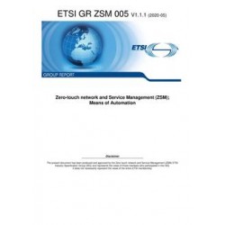 ETSI GR ZSM 005