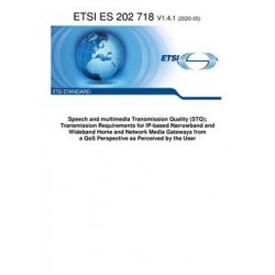 ETSI ES 202 718