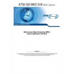 ETSI GS MEC 016