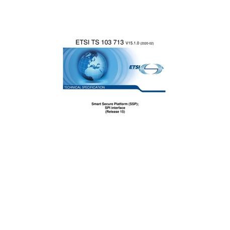 ETSI TS 103 713
