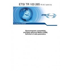 ETSI TR 103 265