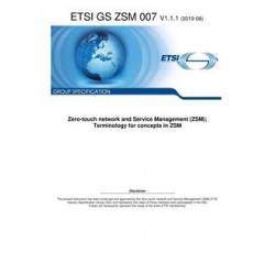 ETSI GS ZSM 007