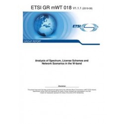 ETSI GR mWT 018