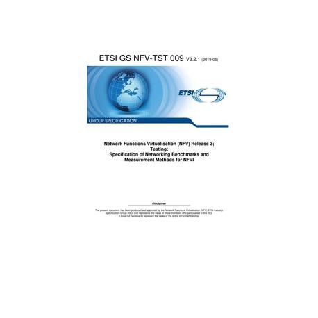 ETSI GS NFV-TST 009