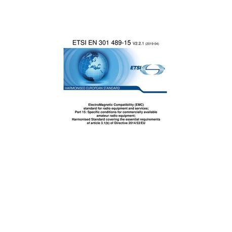 ETSI EN 301 489-15