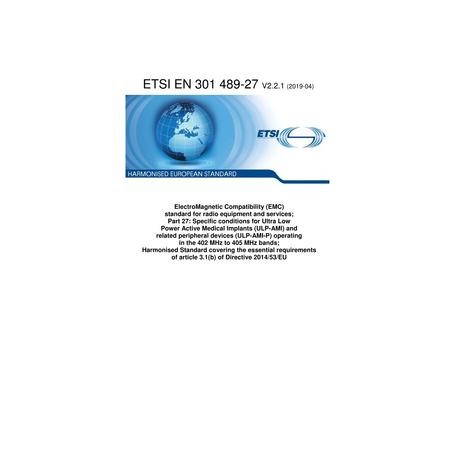 ETSI EN 301 489-27