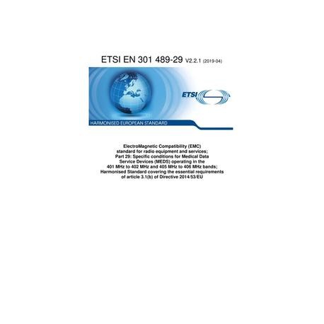 ETSI EN 301 489-29
