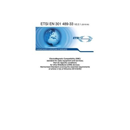 ETSI EN 301 489-33