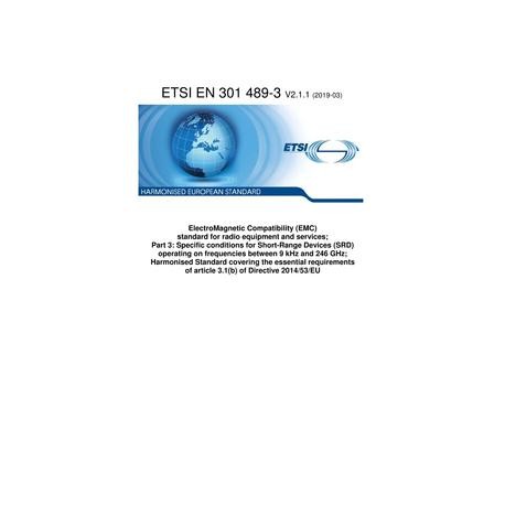 ETSI EN 301 489-3