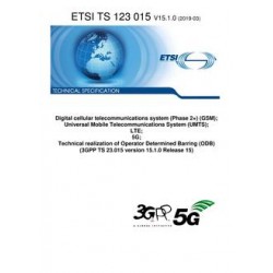 ETSI TS 123 015
