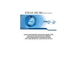 ETSI ES 202 740