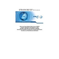 ETSI EN 302 537