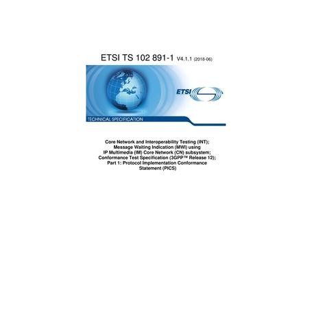 ETSI TS 102 891-1