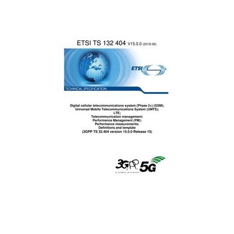 ETSI TS 132 404