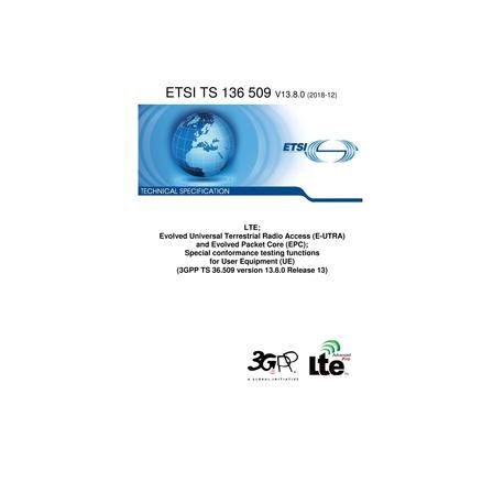 ETSI TS 136 509