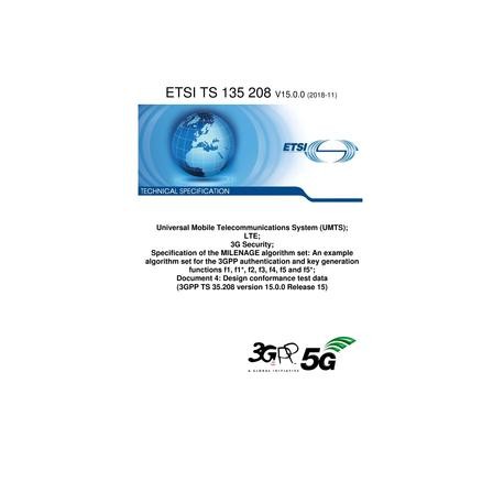 ETSI TS 135 208