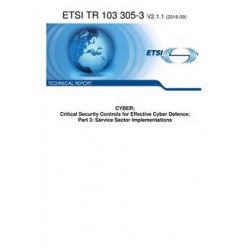 ETSI TR 103 305-3