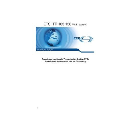 ETSI TR 103 138