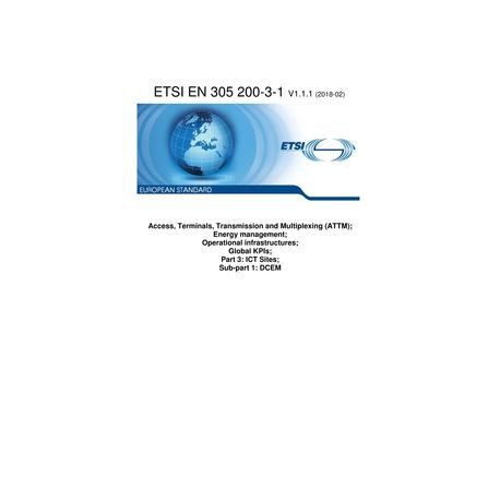 ETSI EN 305 200-3-1