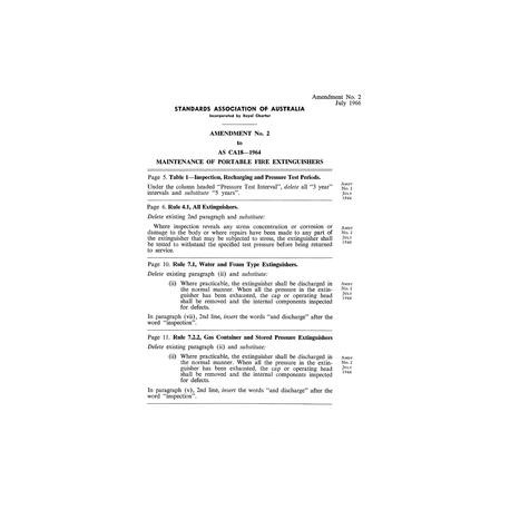AS CA18-1964 AMD 2 [ Superseded ]