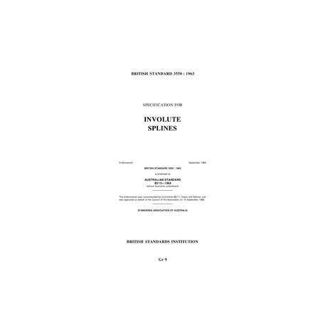 AS B213-1966 [ Superseded ]