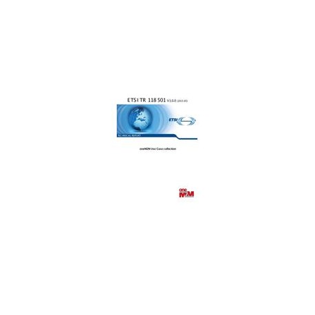 ETSI TR 118 501