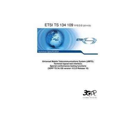 ETSI TS 134 109