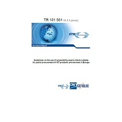 ETSI TR 101 551