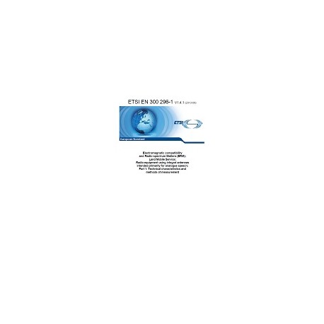 ETSI EN 300 296-1