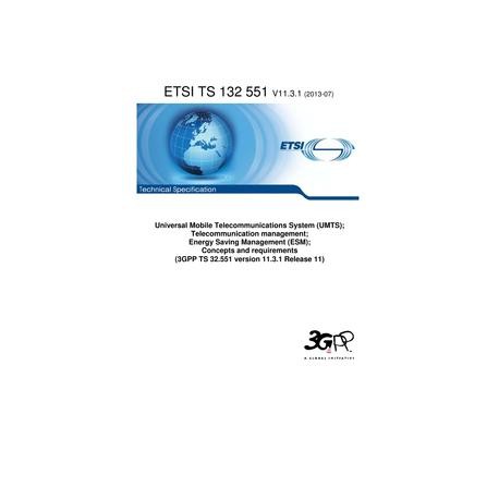 ETSI TS 132 551