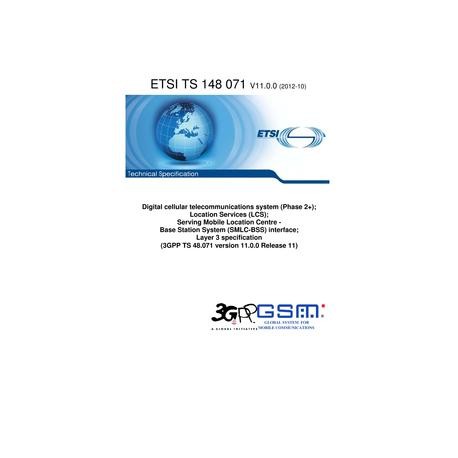 ETSI TS 148 071