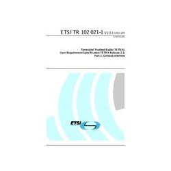 ETSI TR 102 021-1