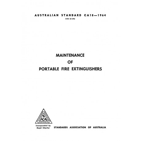 AS CA18-1964 [ Superseded ]