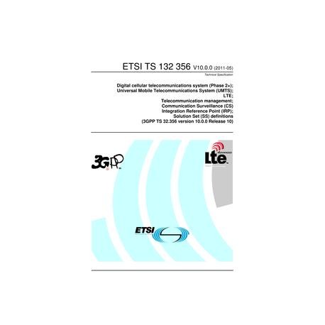 ETSI TS 132 356