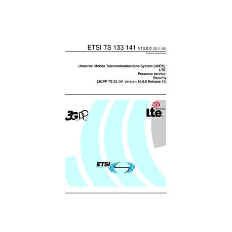 ETSI TS 133 141