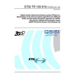 ETSI TR 155 919