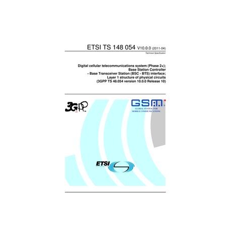 ETSI TS 148 054