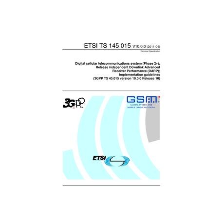 ETSI TS 145 015
