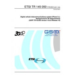 ETSI TR 145 050